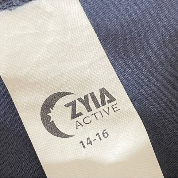 Zyia Neon Yellow Parallel Luxe Hi-rise 7/8 Leggings size XXL - Picture 5 of 14